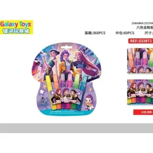 Zestaw Galaxy Toys 36pcs Kredki i Pędzle do Malowania Do wyczerpania zapasów