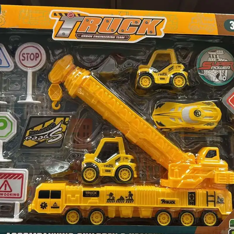 Zestaw Zabawek Ciężarówek Budowlanych 3+ Wyjątkowa oferta