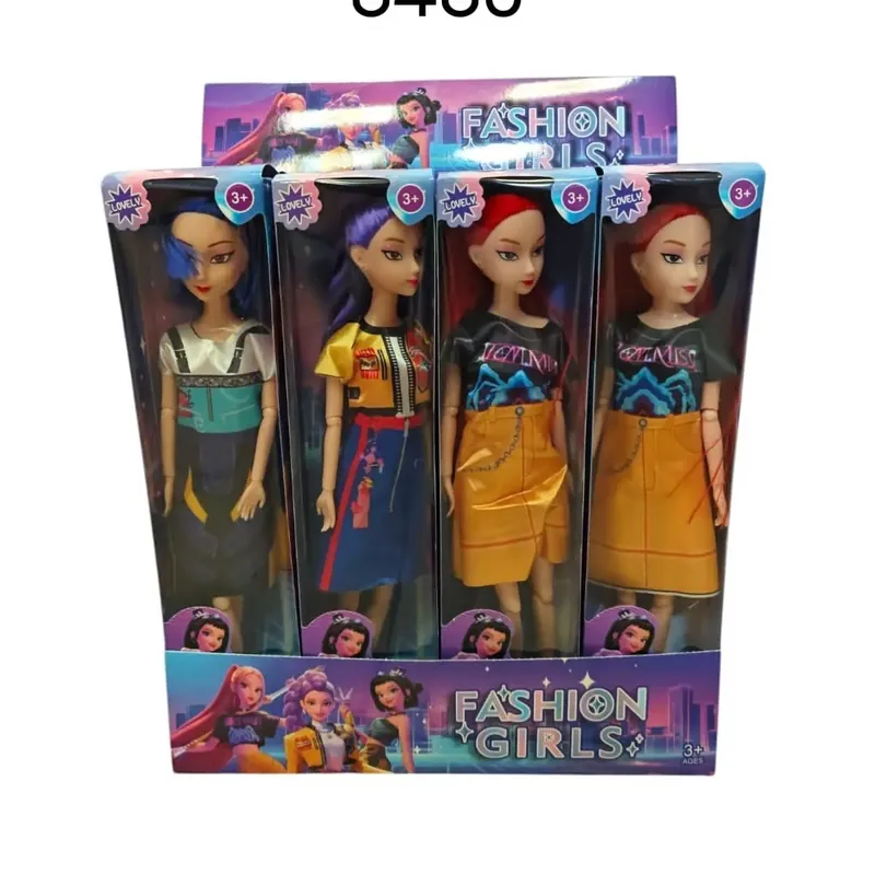 Ostatnie sztuki Zabawki Lalki Fashion Girls 4 szt. w opakowaniu