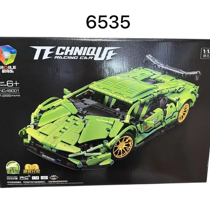 Zestaw klocków Technic Racing Car 1255PCS 6553 Nowość