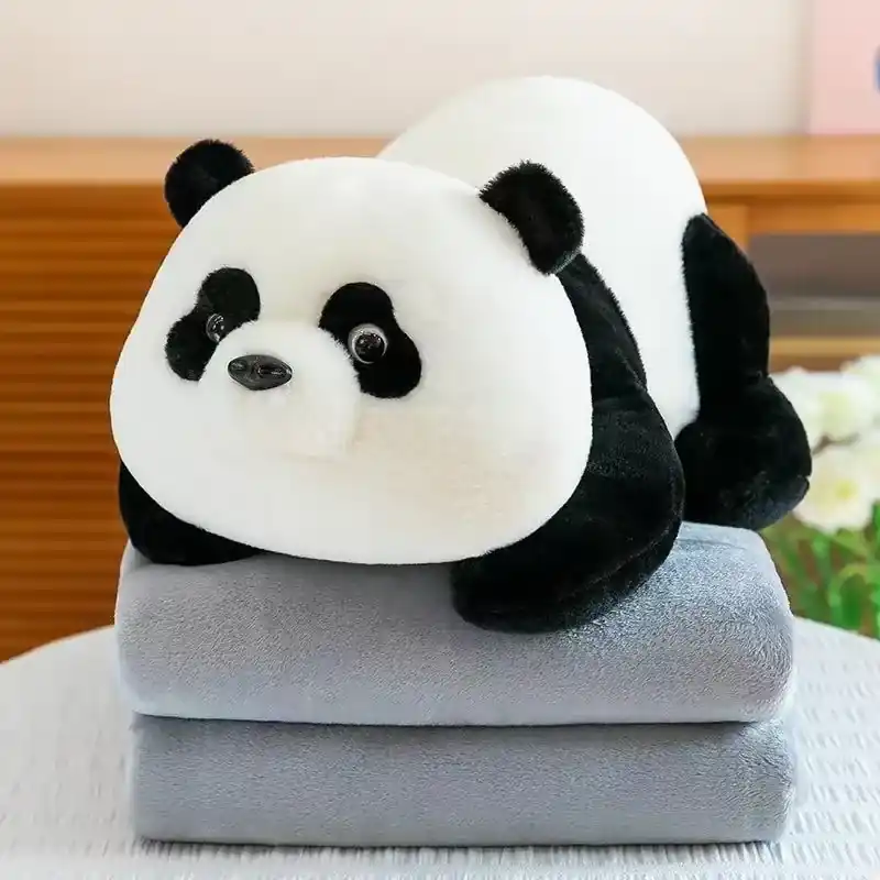Wybór klientów Maskotka panda z kocykiem pluszowa