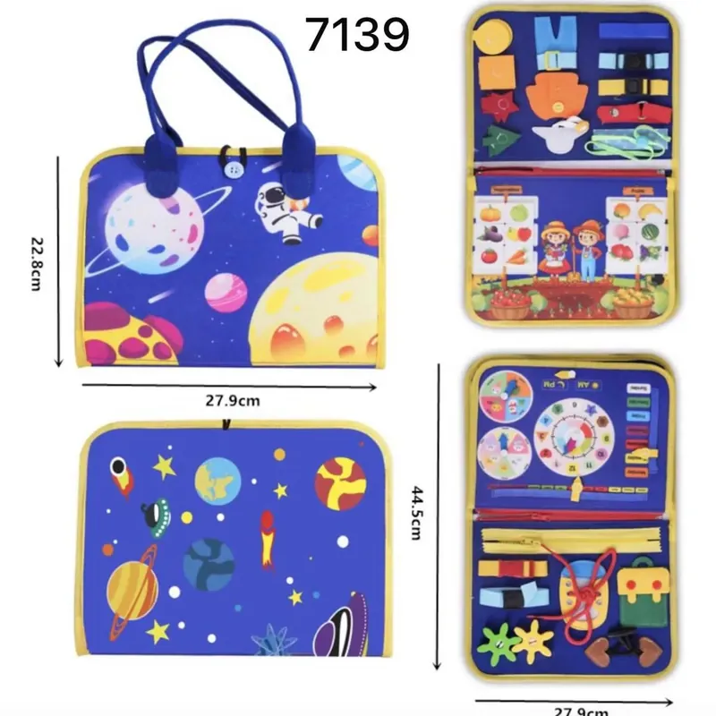 Tablica Edukacyjna Kosmiczna Busy Book 22x27.9x44 cm Niska cena