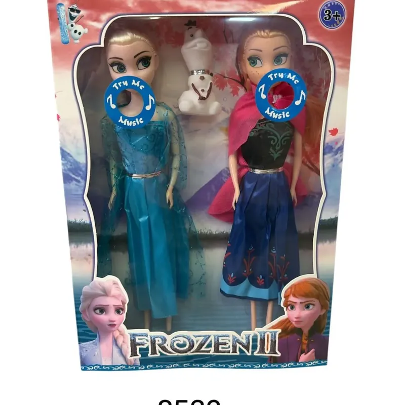 Zabawki Lalki Frozen II Elsa i Anna z Olafem Wyprzedaż