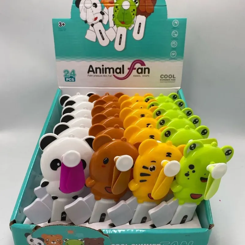 Wentylator Ręczny Animal Fan dla dzieci 24 szt Zniżka