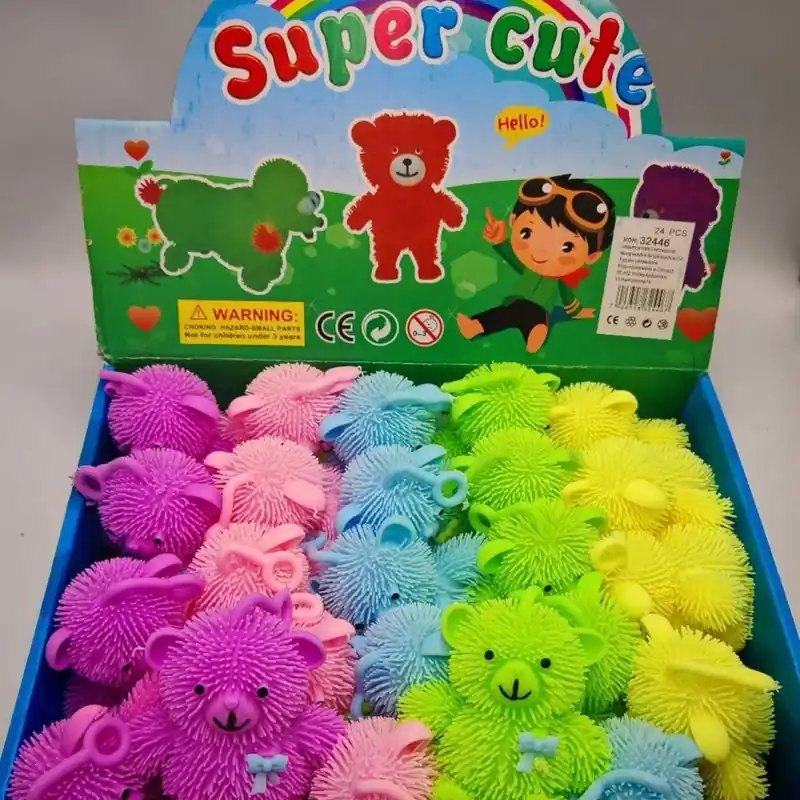 Gniotki Squeeze Toys Super Cute misie, 24 szt Super okazja