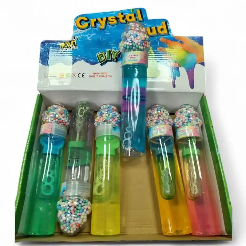 Zestaw Crystal Slime DIY w tubach, 12 szt Super okazja