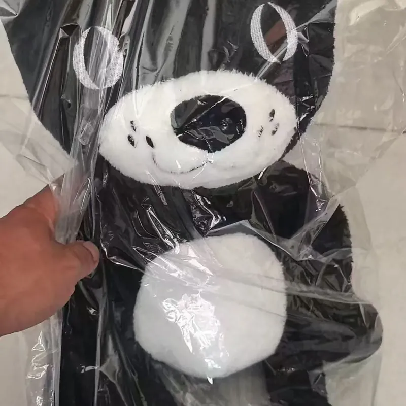 Wyprzedaż Maskotka Pluszowa Kot 65cm z Pomarańczowym Kaskiem