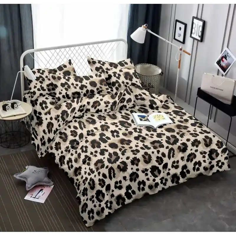 Komplet Pościeli 3D Leopard 160/200 Ostatnie sztuki