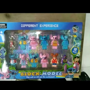 Zestaw figurek bloków Stitch Lilo & Stitch 12 szt Zniżka