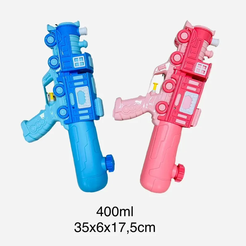 Wysoka jakość Pistolety na wodę w kształcie pociągu 400ml 35,6x17,5cm