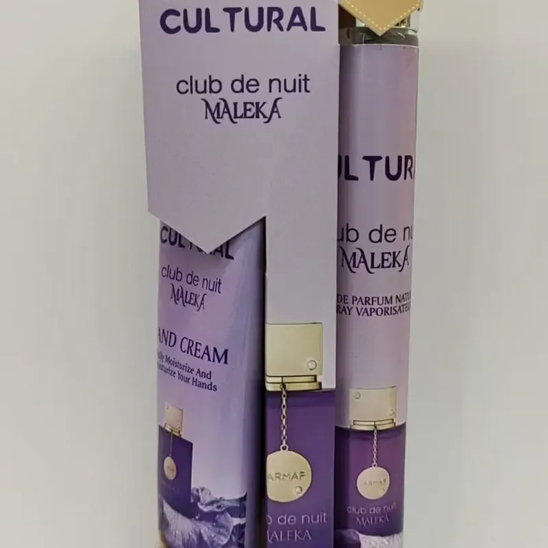 Zestaw Cultural Club de Nuit Perfume + Krem do Rąk 2 szt Darmowy zwrot