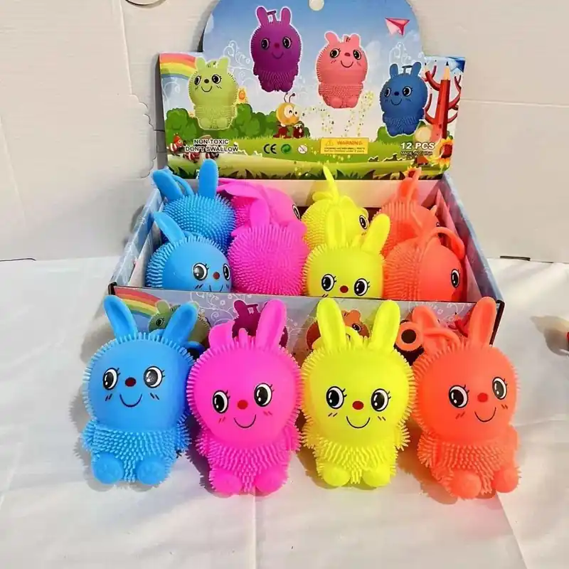 Zabawki Squeeze Toys LED Króliczki LED 15 szt Wyprzedaż