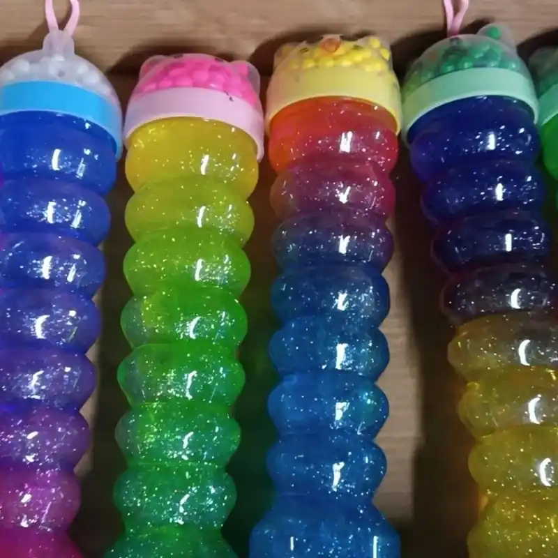 Tylko dziś Zabawki Slime w butelkach brokatowych 12 szt
