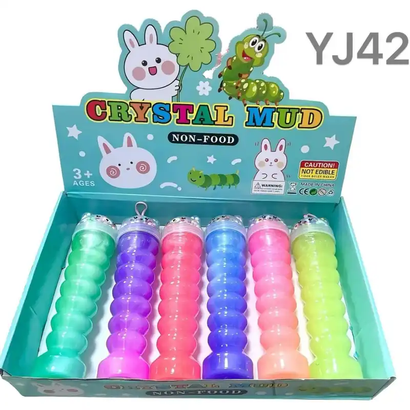 Zabawki Slime Crystal Non Food YJ4426, 6 szt w opakowaniu Oferta czasowa