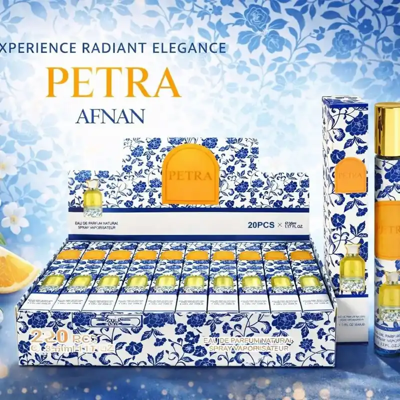 Perfumetki Afnan Petra 35ml, opak. 20 szt Ekspresowa dostawa