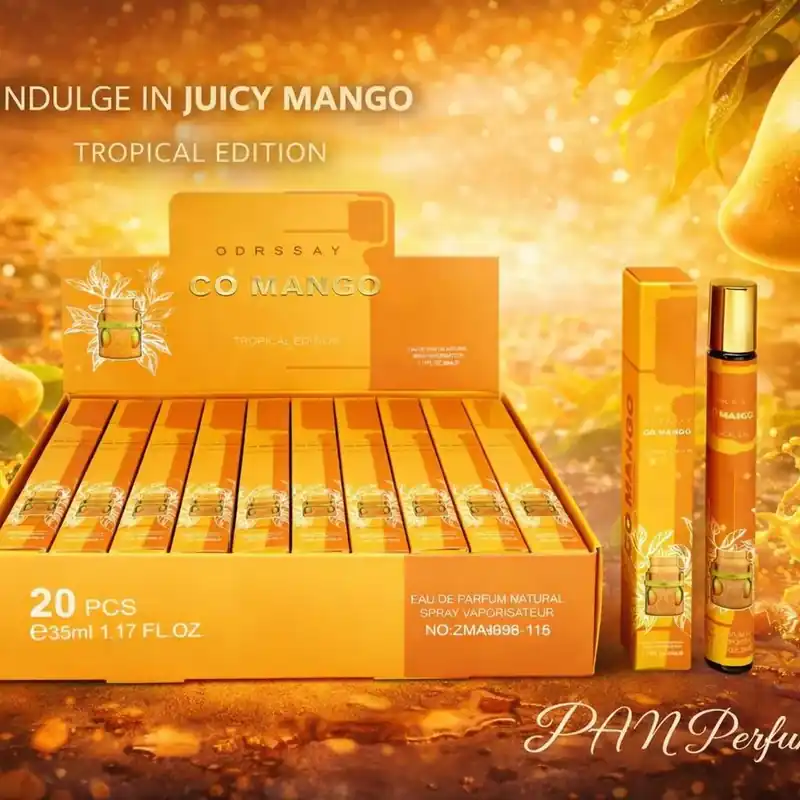 Perfumetki Co Mango 35ml - Tropical Edition, 20 szt Bestseller