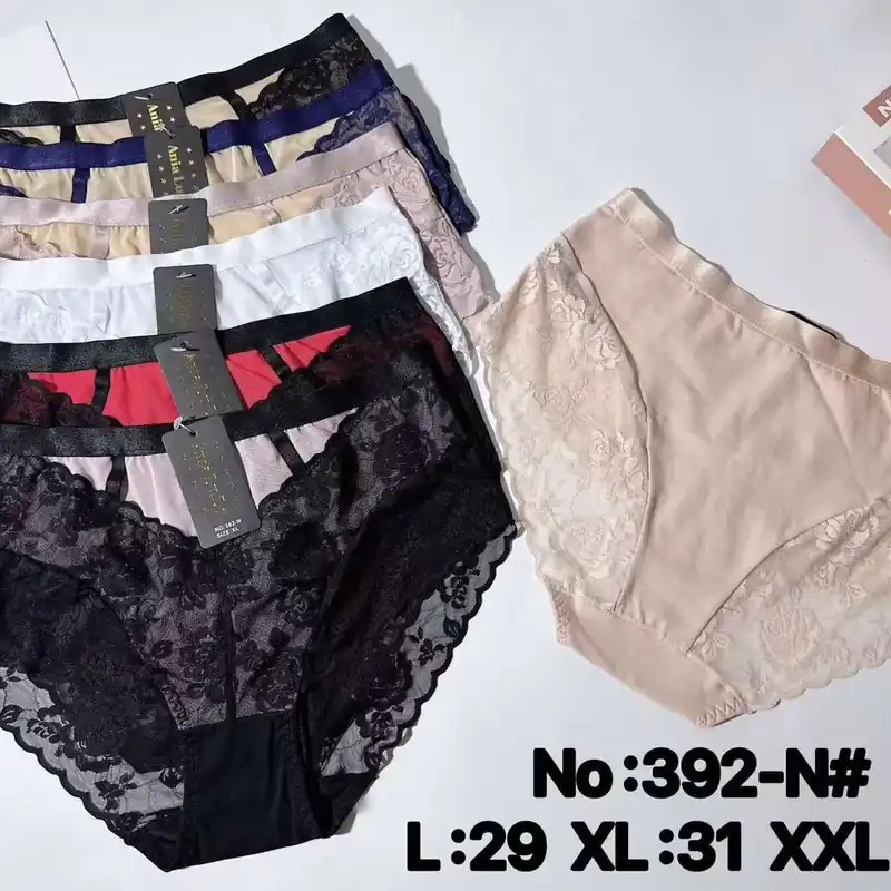 Zamów dziś Majtki damskie koronkowe No:392-N# L:29 XL:31 XXXL:33