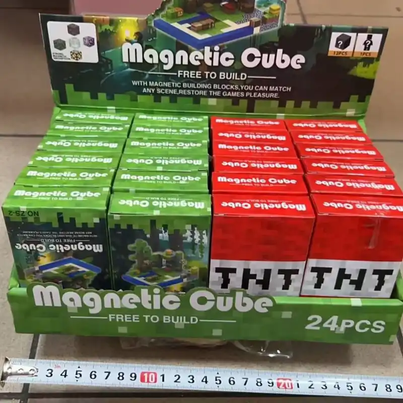 Wyjątkowa oferta Zabawki Klocki Magnetic Cube Free to Build