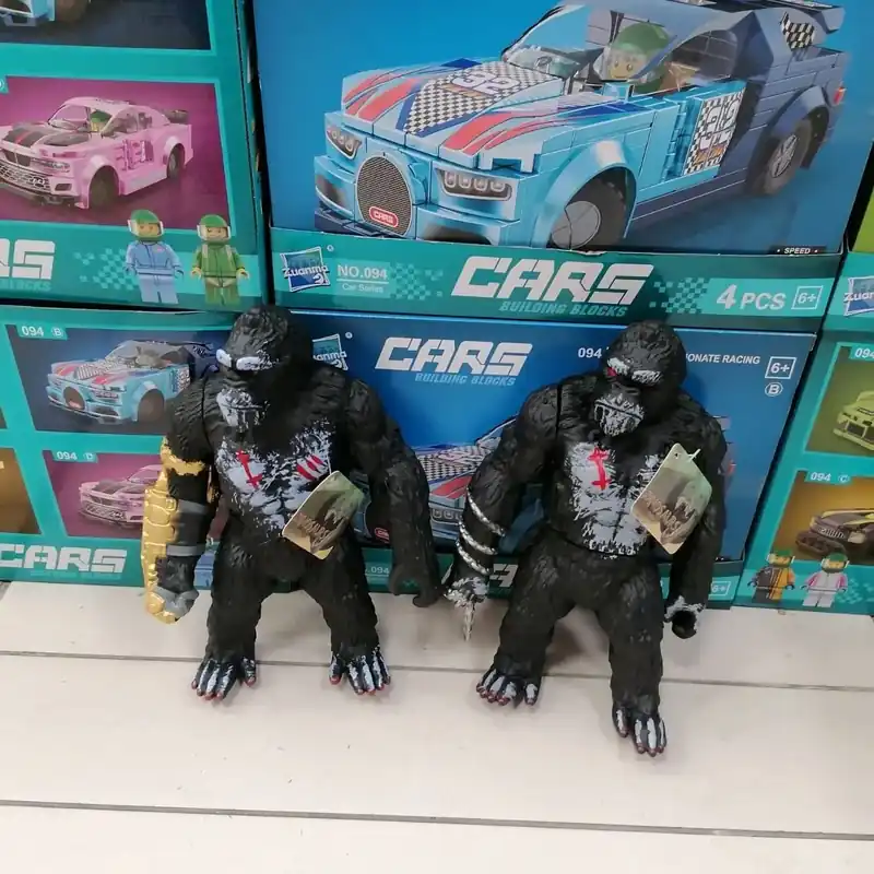 Figurki King Konga Cars 4 PCS 09411 Oferta limitowana