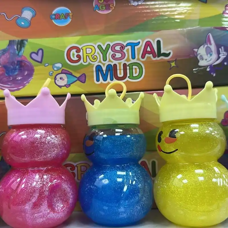 Zabawki Slime Crystal Mud w słoikach, 12 szt Sprawdź teraz