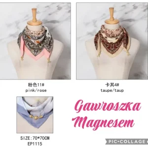 Chusta Damska z Magnesem Gavwroszka 70-70cm Nie przegap