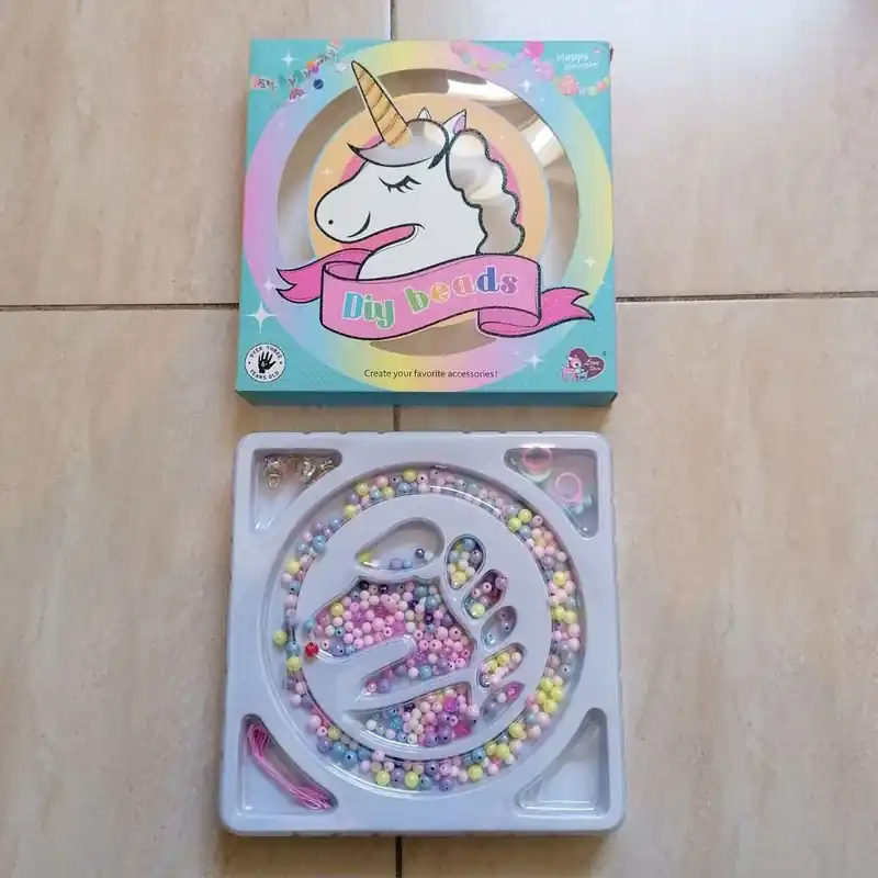 Zestaw do robienia bransoletek DIY Unicorn dla dzieci Wyjątkowa oferta