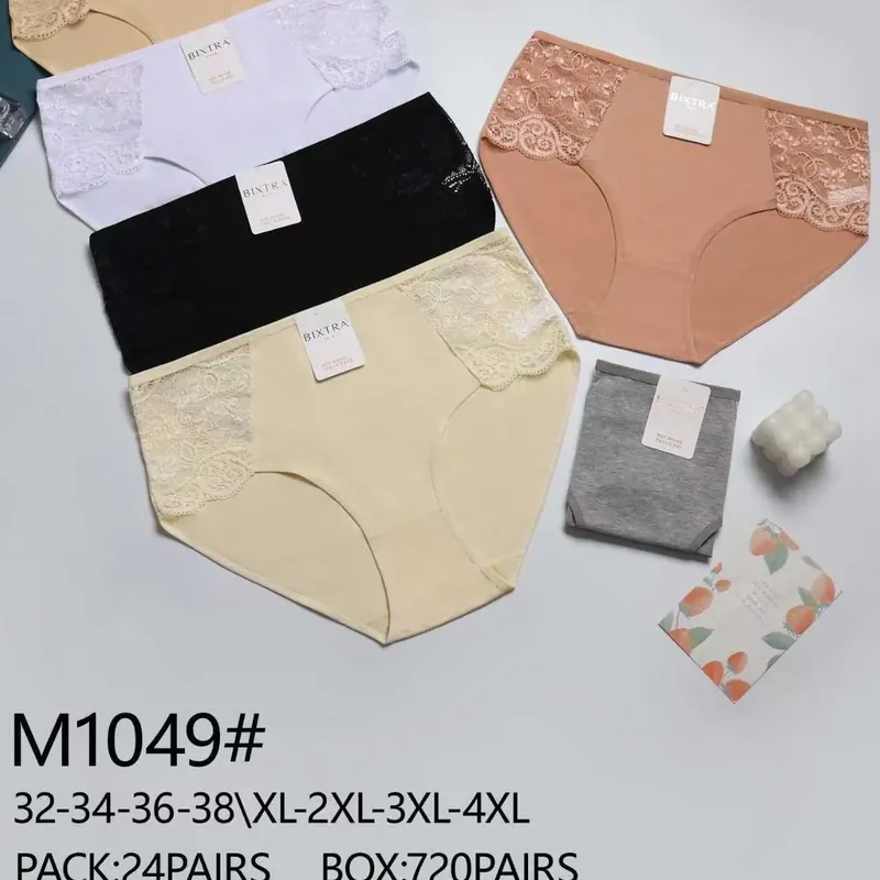 Zamów teraz Majtki damskie koronkowe M1049# 32-34-36-38-XL-XXL-XXXL-XXXXL