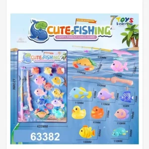 Zabawka Cute Fishing - Gra wędkarska z rybkami, 7 zabawek Tylko do końca tygodnia