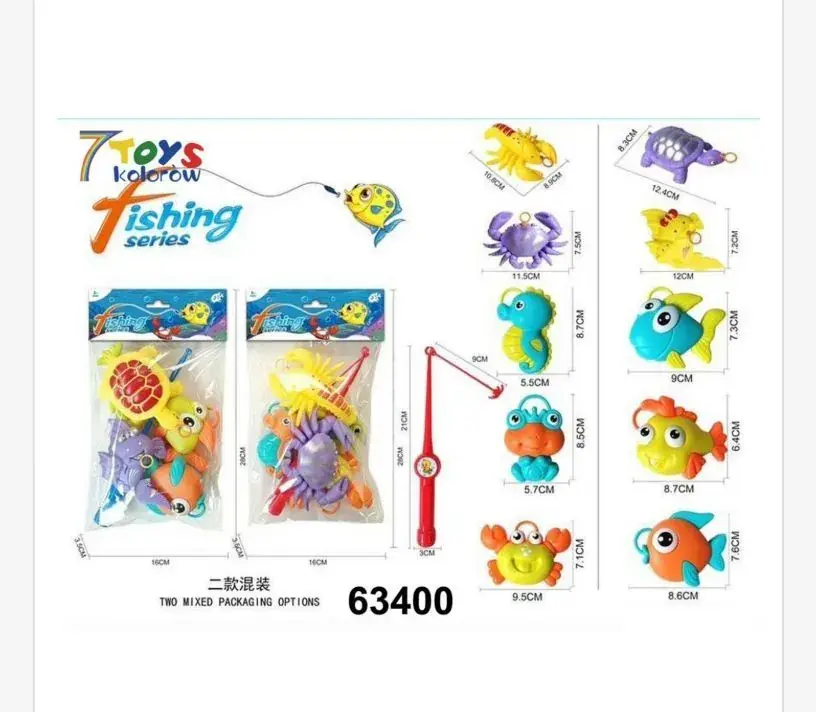 Zabawki Fishing Series 63400 - zestaw wędkarski wodny Ekspresowa dostawa