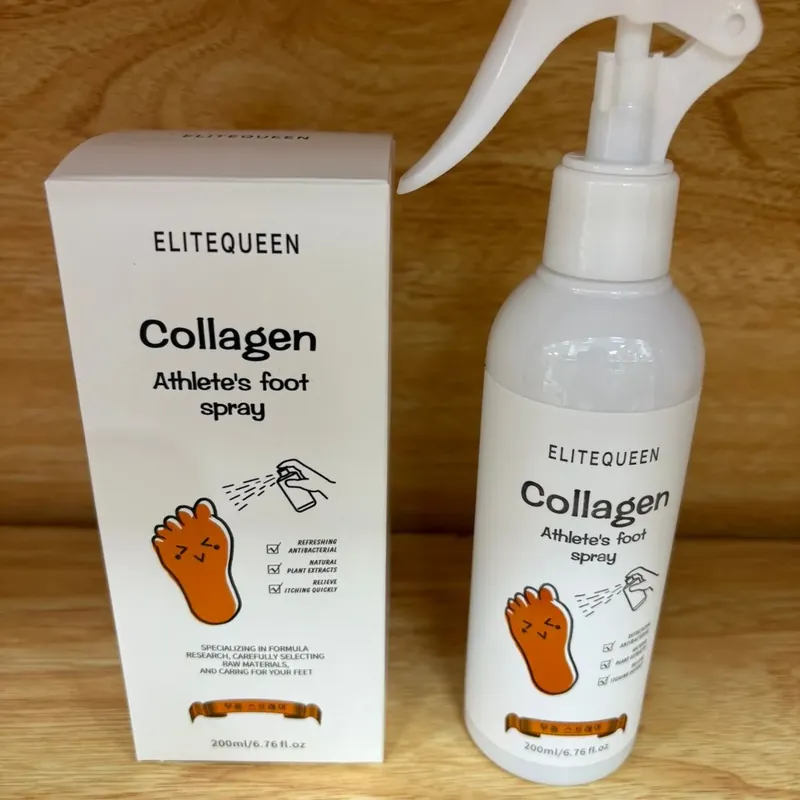 Hit sprzedaży Spray Collagen do Stóp Athlete's Foot Elitqueen 200ml