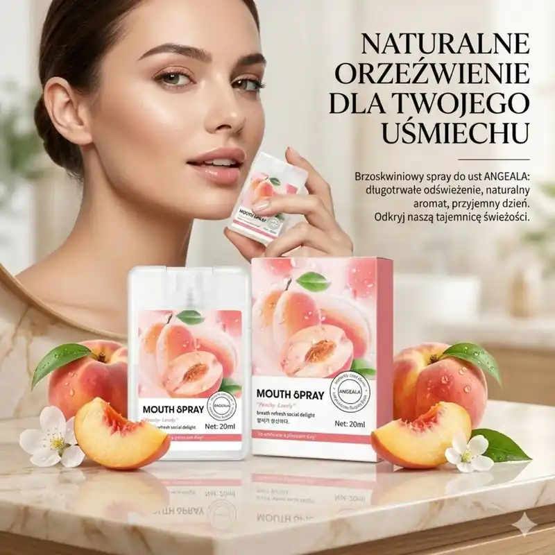 Taniej Odświeżacz do ust w sprayu Angel 20ml