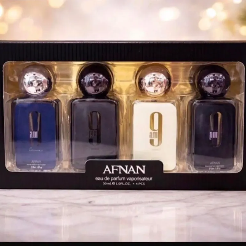 Zestaw Perfum Afnan 4x30ml w pudełku Promocja