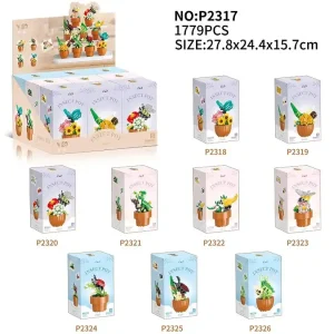 Zestaw klocków Flower Pots 1779PCS NO:P2317 Obniżka ceny