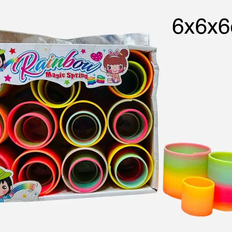 Zabawki Magic Spring Rainbow 6x6x6cm Premium