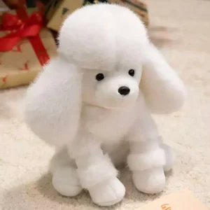 Zniżka Maskotka Pluszowa Pudel 30cm Biały