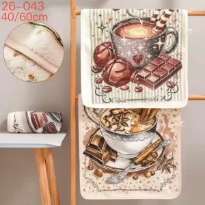 Wysoka jakość Ręczniki z Mikrofibry 40/60 cm Motyw Zimowy
