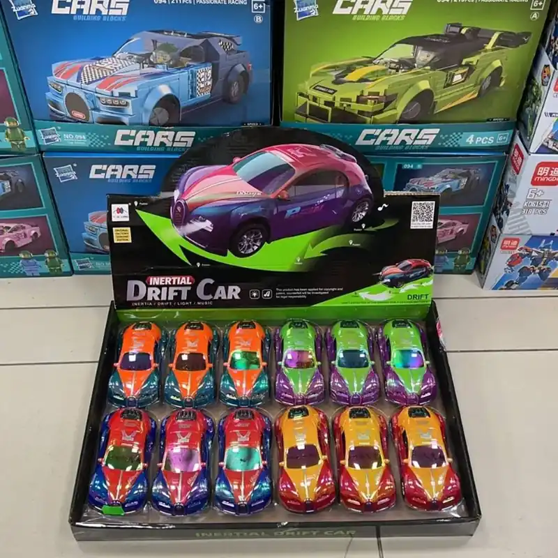 Zabawki Drift Car Inertial Cars - zestaw multikolorowy Nie przegap