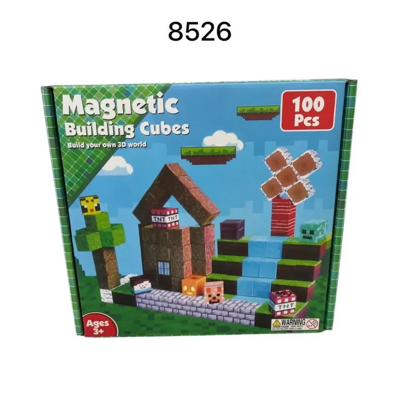 Zestaw 100 Magnetic Building Cubes 8526 Oferta czasowa