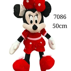 Zniżka Maskotka Pluszowa Minnie Czerwona 50cm