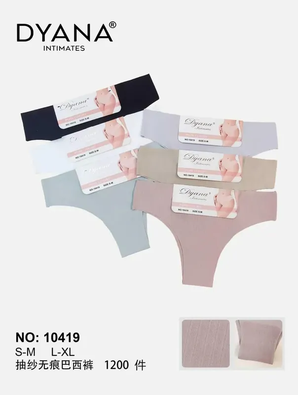 Wyjątkowa oferta Dyana Majtki Damskie Pure Luxury S-M/L-XL NO:10419