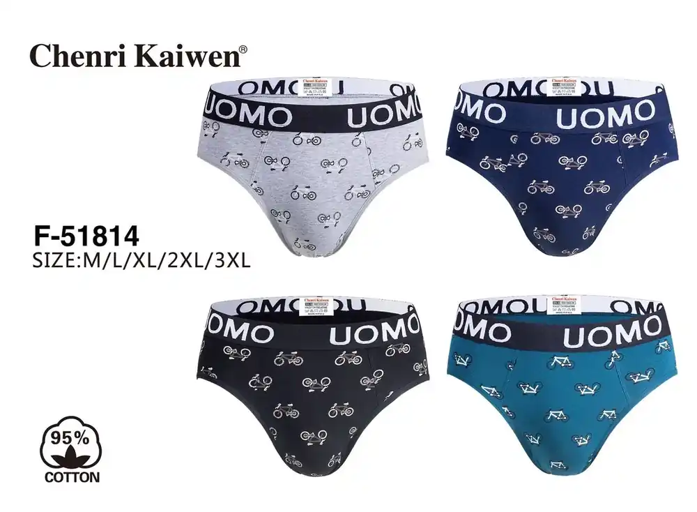 Chenri Kaiwen Męskie Bokserki Bawełniane Rowerowe Szary Granat Czarny Turkus Wyjątkowa oferta