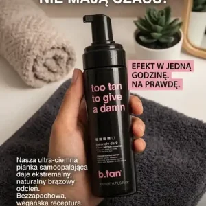 Szybka wysyłka Pianka samoopalająca b.tan Too Tan Insanely Dark 200ml