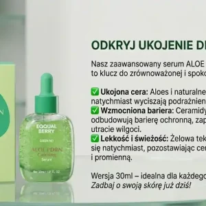 EQQUAL BERRY Aloe PDRN Calming Serum Zielone 30ml Dodaj do koszyka