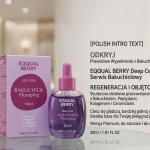 Eqqual Berry Bakuchiol Plumping Serum 30ml Fioletowe Zamów dziś