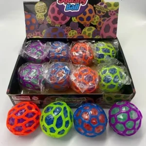 Zniżka Sensoryczne Piłki Squishy Honeycomb Wielokolorowe