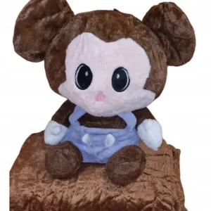 Zniżka Maskotka Mickey Mouse z Kocyk Brązowa
