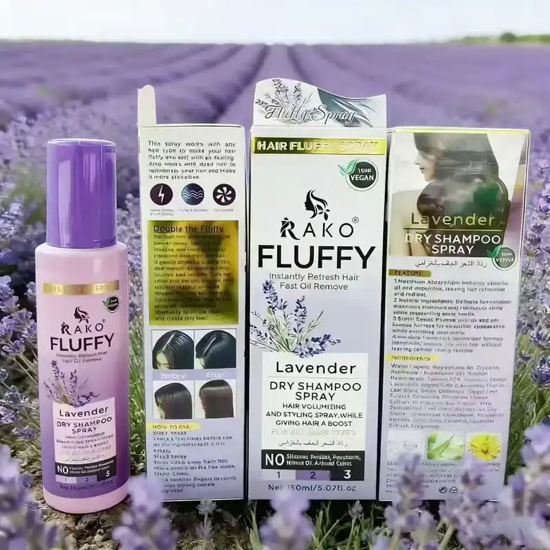 Rako Fluffy Lavender Dry Shampoo Spray 100ml Obniżka ceny