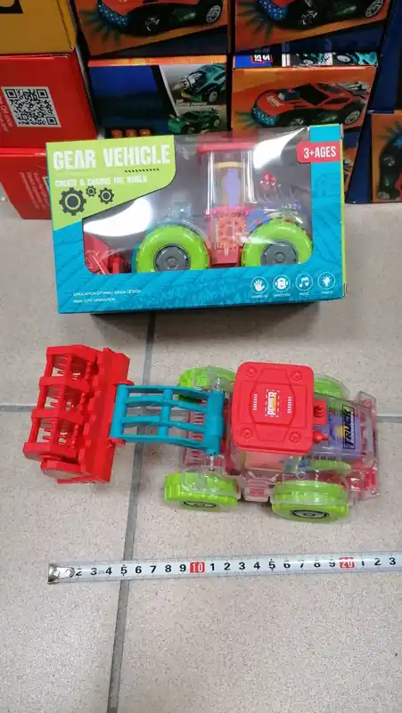 Obniżka ceny Elektryczny traktor ładowarka Gear Vehicle 3+ lat