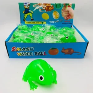 Tani Zabawka Smash Water Ball Żaba Zielona 12szt/op