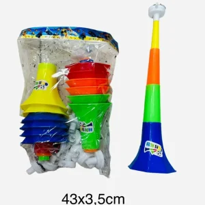 Zestaw Trąbek Sportowych Wielokolorowych 43x3,5cm Kup online
